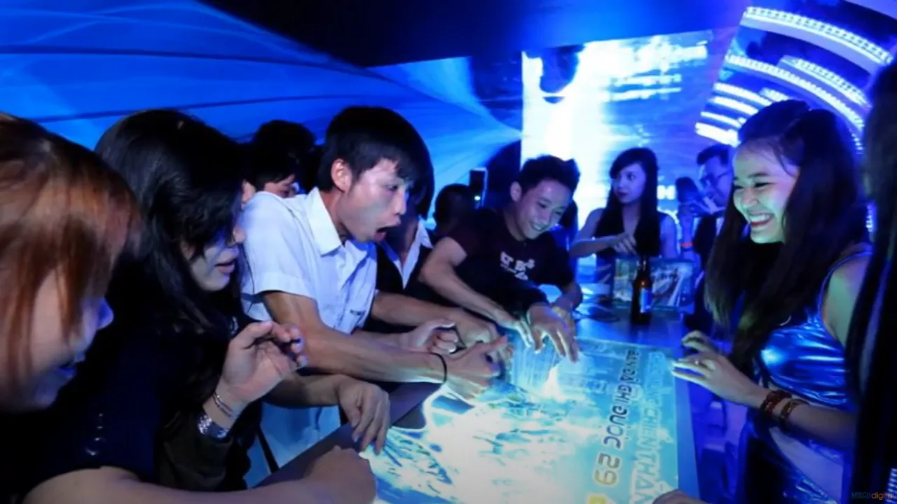 TIGER BEER – INTERACTIVE TABLE